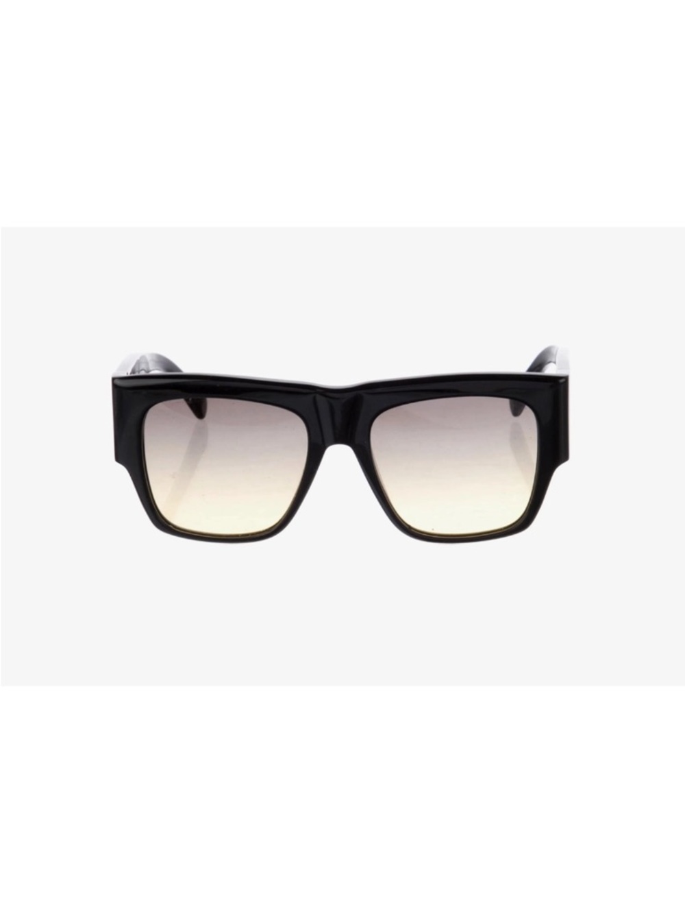 Celine Black Square Frame Sunglasses with Gradient Lenses